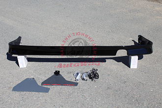 Губа задняя Land Cruiser 100 / LX 470 черная ( 202 )