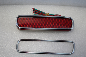 Накладки Land Cruiser 100 / LX 470 , на доп. стопы , хром