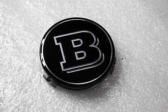 Колпачки на литьё G-class W463 эмблема B черные