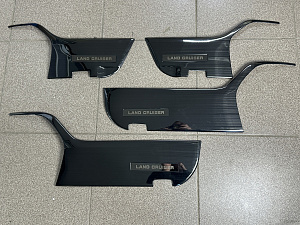 Тюнинг для Накладки Land Cruiser 200 внутрь двери, темный хром