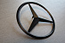 Эмблема Mercedes W205 на багажник , чёрная 