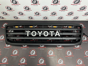 Тюнинг для Решетка Land Cruiser 100 2003 - 2005 дизайн USA Design с ходовыми огнями 