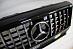 Решетка Mercedes G-class W463 дизайн AMG 2018 +, черная с хромом 