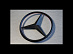 Эмблема Mercedes W204 на багажник , чёрная 