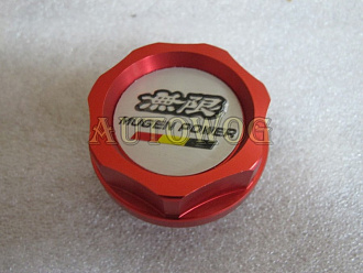 Крышка маслянная MUGEN красная (Honda)