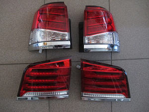 Тюнинг для Стопы LX 570 2012 - 2015 рестайлинг (красные)