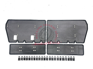 Тюнинг для Защитная сетка в решетку Prado 150 2018 + 